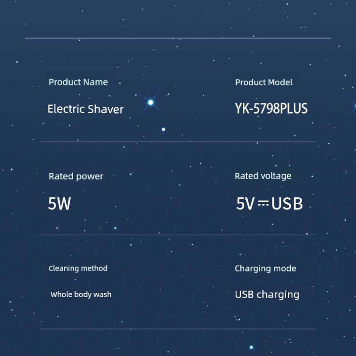 York Nine-Head Bald Shaver – Portable Smooth Head Groomer